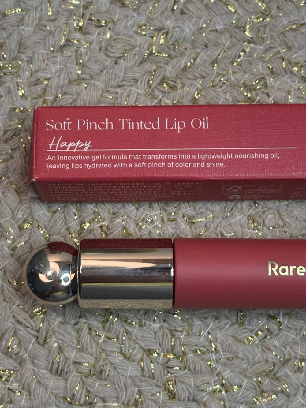 Rare Beauty Tinted Lip Oil, Happy
